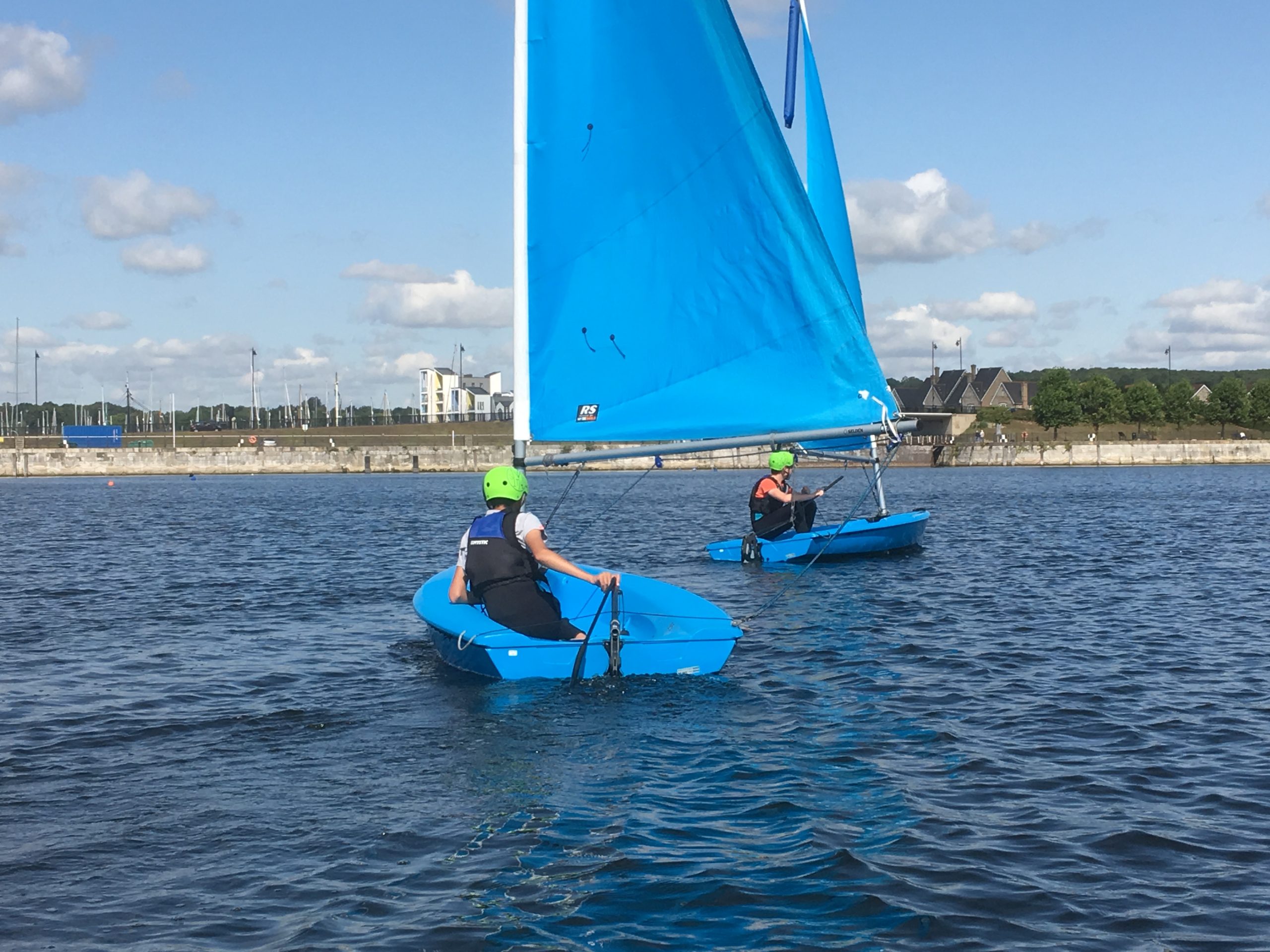 Sailing on the water