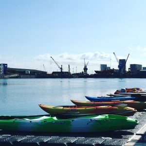 Watersports Action at Chatham Maritime